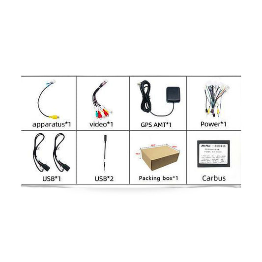 10'' Head Unit Android 13 4GB+64GB GPS Navi Suitable For Toyota Prado 2014–2017 - ZT2