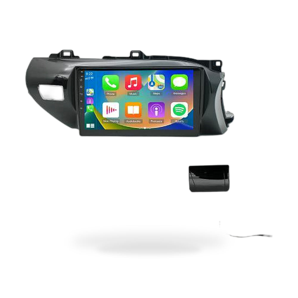 CarPlay Radio Head Unit Suitable for Toyota Hilux 2015-2022