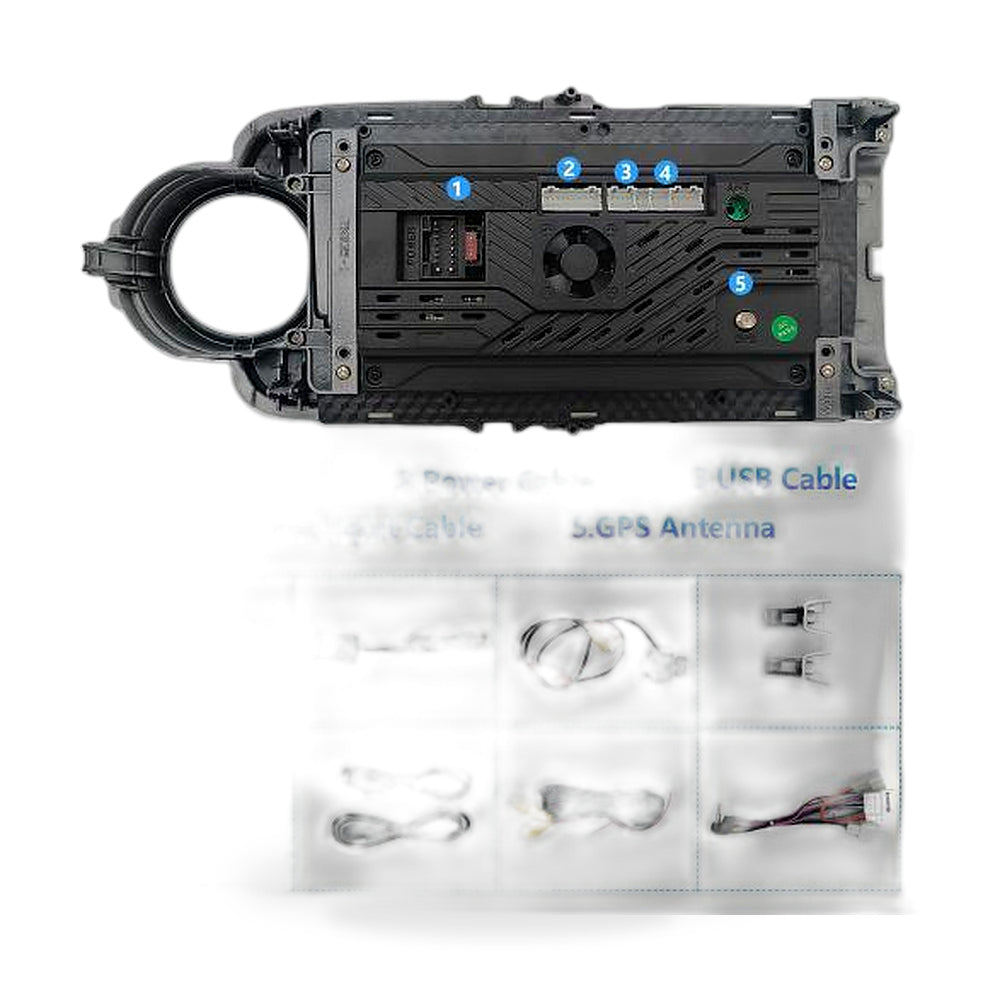2+32G CarPlay Radio Stereo Suitable for Toyota Yaris Android 13 GPS