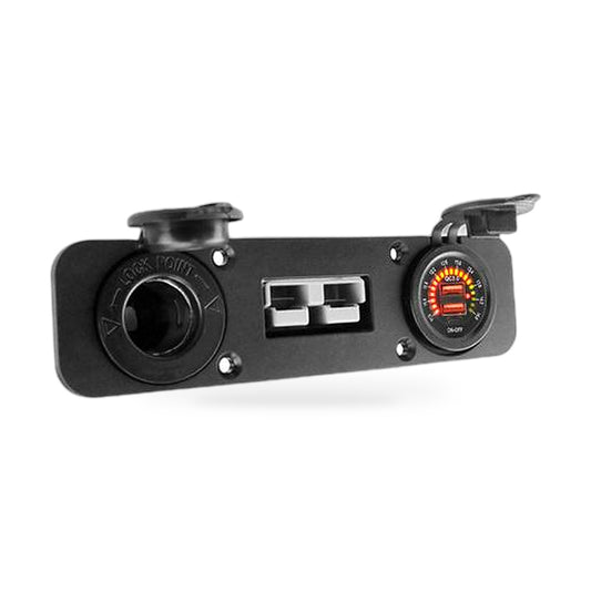 50 Amp Anderson Plug USB 3.0 Cigarette Socket Flush Mount Recessed Plate Suitabl