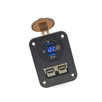 50A Dual USB Socket Flush Mount Recessed Plate Suitable for QC 3.0