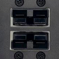 Dual Twin Aluminum Flush Mount Plate Suitable for Anderson Style Plug 50A