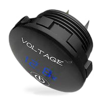 Car Panel Voltmeter 2PCS Suitable for Universal Vehicles