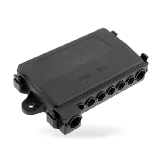 7-Way Multi Fuse Block Box Holder With 9x 12-32V Fuses Suitable for Car Auto