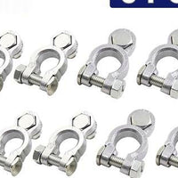 8PCS Car Battery Terminals Positive Negative Connectors Suitable for Most Car Bo