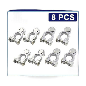 compare product 8PCS Car Battery Terminals Positive Negative Connectors Suitable for Most Car Bo