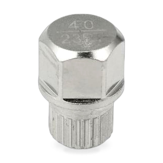 40/23PT Hollow Anti-Theft Wheel Lock Lug Nut Key Suitable for BMW 1 Series