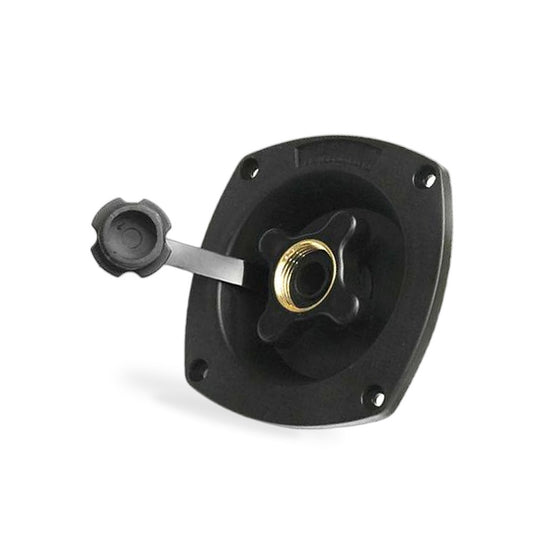 Caravan RV Black Mains Water Inlet With Pressure Regulator Filler Entry