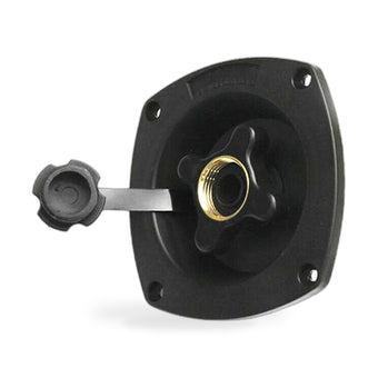 compare product Caravan RV Black Mains Water Inlet With Pressure Regulator Filler Entry