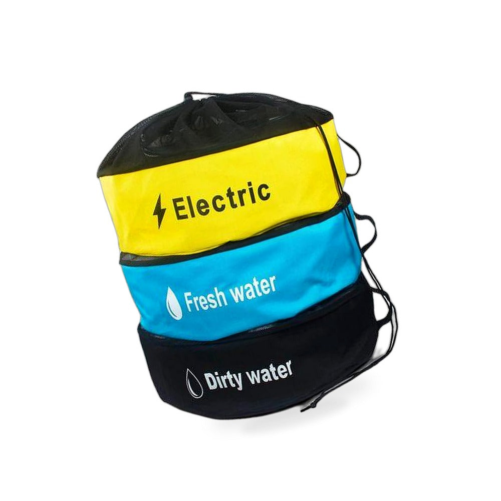 Hose Bag Storage Suitable for Caravan Camping RV 3 Pack - BD2
