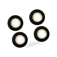 12V Spot Lights Dimmable Caravan Boat Black Downlight Warm White AU New - BD4