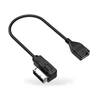 AMI MMI Jack AUX MP3 Cable Adapter For Audi Q5 Q7 R8 A3 A4 A5 A6 - ZT2