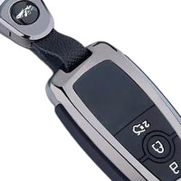 Zinc Alloy Remote Key Fob Cover Case For Ford Mustang EcoSport Edge Explorer - XQ1