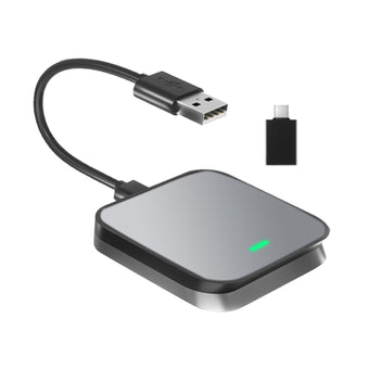 compare product Gray Bluetooth USB Wireless Receiver Suitable For Apple CarPlay Adapter