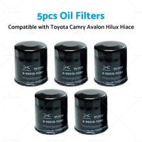 {{ 5x Oil Filter Suitable for Toyota Camry Avalon Hilux Hiace 90915-YZZD2 1KDFTV }} - Buy Car Parts Online at {{ Kaka Auto Parts }}.