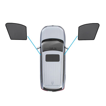 compare product Car Window Sun Shades Magnetic Mesh Sun Blind Front & Rear Suitable For BMW X3 F97 2017-On
