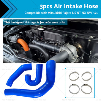 compare product 3pcs Intercooler HoseClamps Suitable for Mitsubishi Pajero NS NT NX NW 3. 2LT