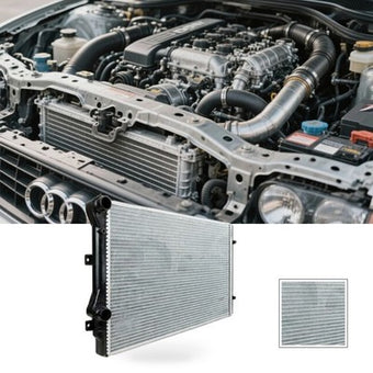 compare product Radiator Suitable for Volkswagen Passat B6 B7 3C2 3C5 362 365 1.4TSI 1.8T 1.9TDI