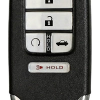 5 Button Smart Key Fob Suitable for Honda Accord Civic CR-V 433MHz ID47