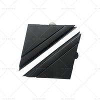 {{ Matte Black Rear Mirror Triangle Trim Plate Suitable for 12-19 Fiat 500 }} - Buy Car Parts Online at {{ Kaka Auto Parts }}.