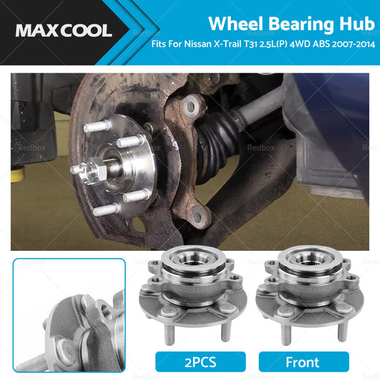 {{ 2PCS Front Wheel Bearing Hub Fits For Nissan X-Trail T31 2. 5L P  4WD ABS 07-14 }} - Buy Car Parts Online at {{ Kaka Auto Parts }}.