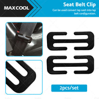 {{ 2x Locking Clip Metal Automotive Type Car Safety Seat Belt Steel Adjuster }} - Buy Car Parts Online at {{ Kaka Auto Parts }}.