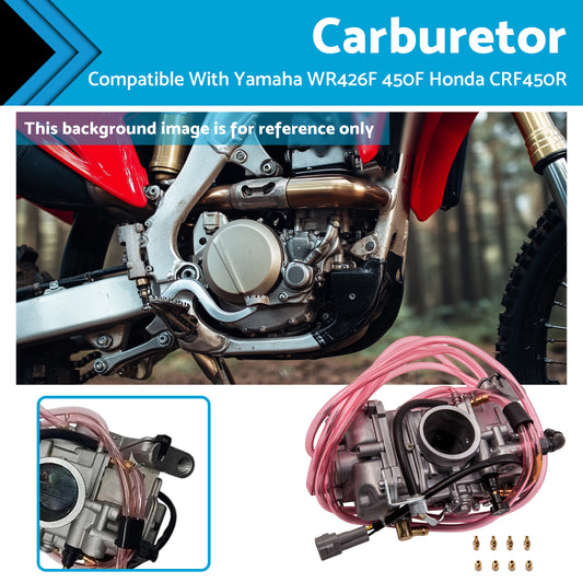 {{ Carburetor Suitable For Yamaha WR400F 426F 450F YZ400F Honda CRF450R CRF450X }} - Buy Car Parts Online at {{ Kaka Auto Parts }}.