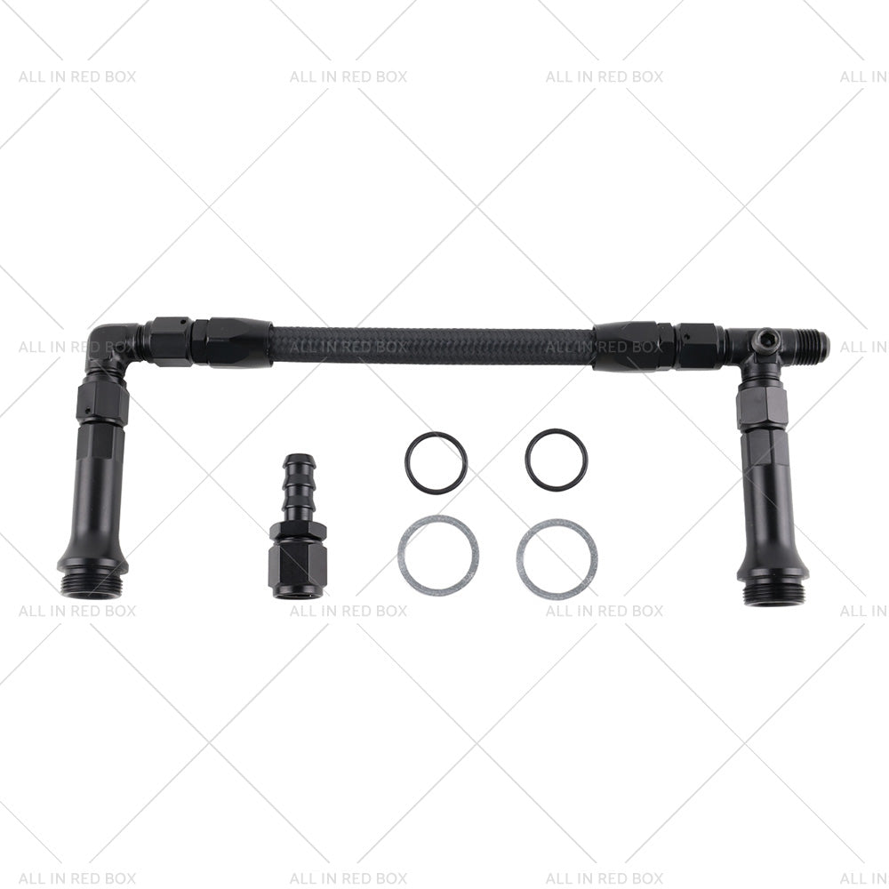 {{ Braided AN6 Dual Feed Carb Fuel Line Double Pump For 4150 Holley Carburetor }} - Buy Car Parts Online at {{ Kaka Auto Parts }}.