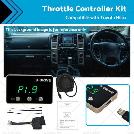 {{ 9 Mode EVC Throttle Controller Kit Suitable for Toyota Hilux V6 2WD & 4WD 05-15 }} - Buy Car Parts Online at {{ Kaka Auto Parts }}.