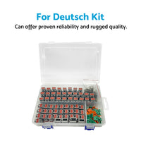 233pcs DT 2-Way Connector Kit Waterproof Plug Suitable For Auto Marine Electrical Wiring