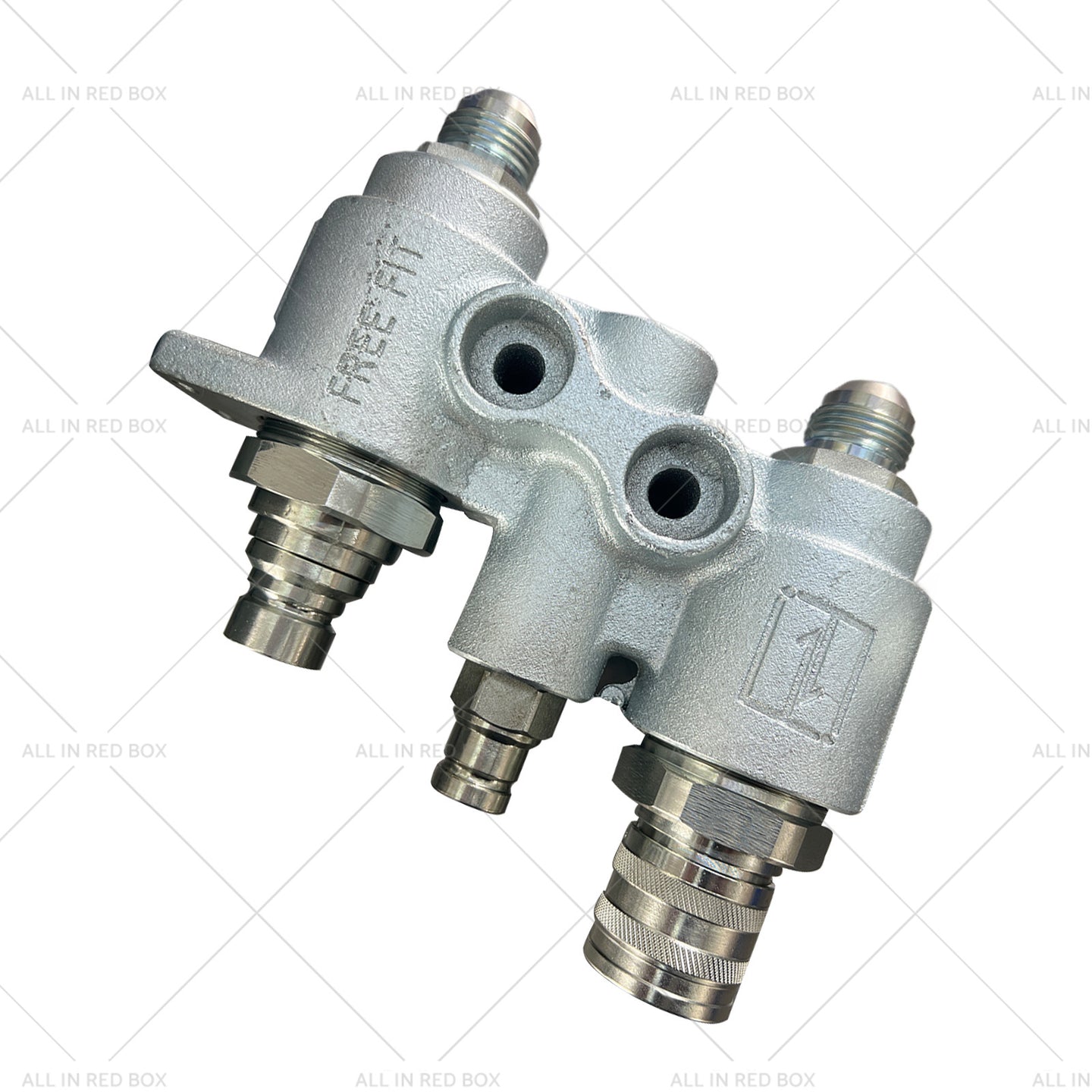 {{ For Bobcat Hydraulic Block Quick Coupler Flat Face FFH Auxillary Valve 6678076 }} - Buy Car Parts Online at {{ Kaka Auto Parts }}.