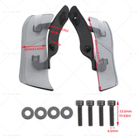 {{ Adjustable Upper Fairing Side Wind Air Deflector Suitable For Harley Road Glide }} - Buy Car Parts Online at {{ Kaka Auto Parts }}.