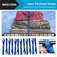{{ 12PCS Soft Loop Tie Down Strap Lashing Strap for Motorcycle Dirt Bike Heavy Duty }} - Buy Car Parts Online at {{ Kaka Auto Parts }}.