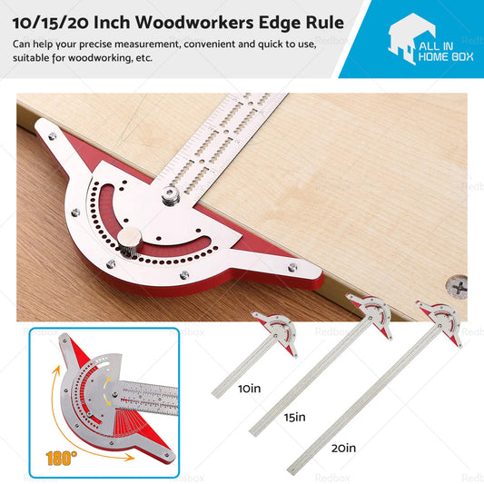 {{ Woodworkers Edge-Rule Adjustable Protractor Angle Finder Stainless Steel Caliper }} - Buy Car Parts Online at {{ Kaka Auto Parts }}.
