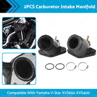 {{ Carburetor Intake Manifold Boots Suitable For Yamaha V-Star XVS650 XVS400 98-16 }} - Buy Car Parts Online at {{ Kaka Auto Parts }}.