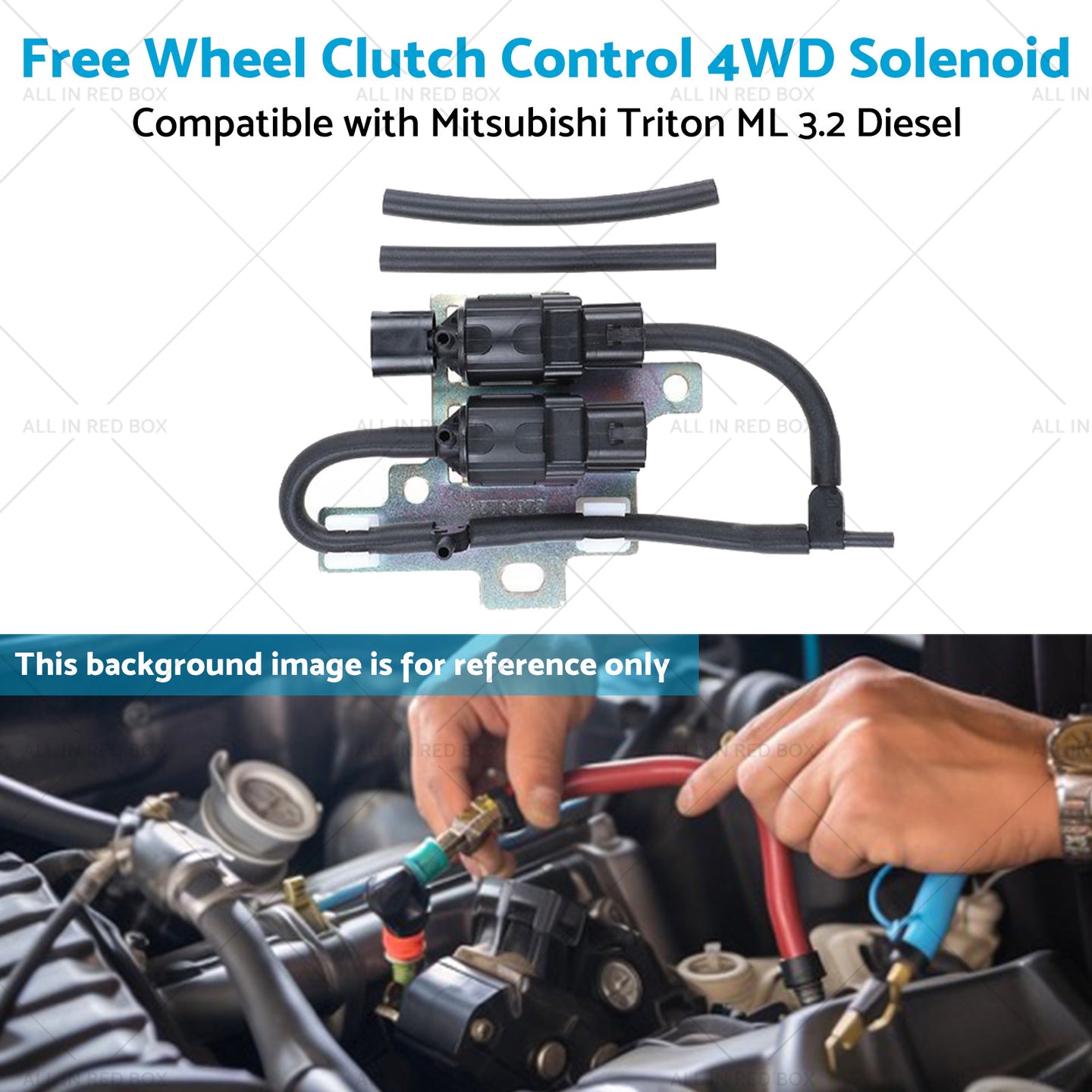 {{ 1x Free Wheel Clutch Control 4WD Solenoid Suitable For Mitsubishi Triton ML 3. 2 }} - Buy Car Parts Online at {{ Kaka Auto Parts }}.