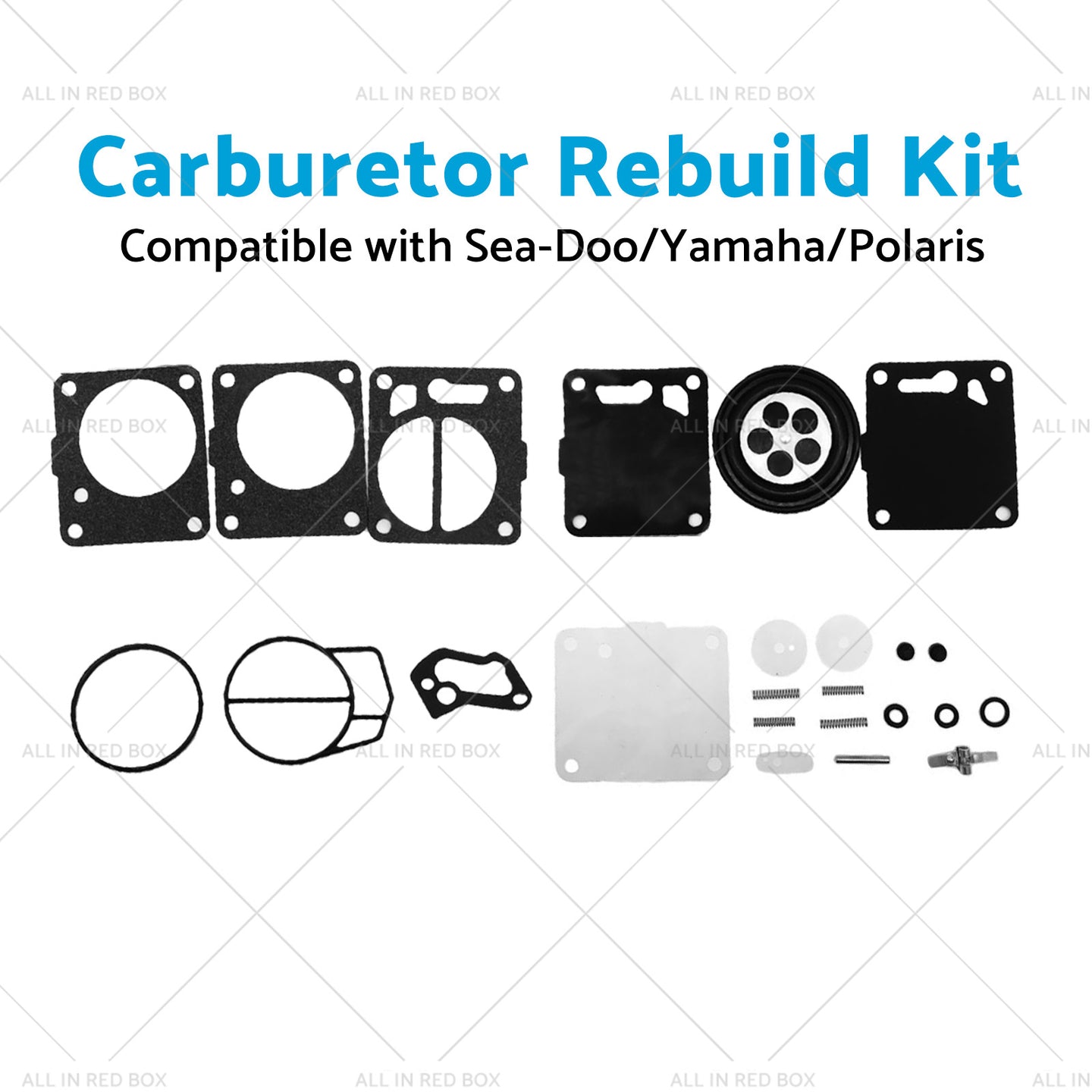 {{ Carburetor Carb Rebuild Repair Jet Kit Suitable Sea-Doo SP SPI SPX HX GS GSI GSX }} - Buy Car Parts Online at {{ Kaka Auto Parts }}.