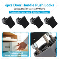 {{ 4pcs Handle Push Locks Square Shape Suitable for Caravan RV Marine Latch Knob }} - Buy Car Parts Online at {{ Kaka Auto Parts }}.