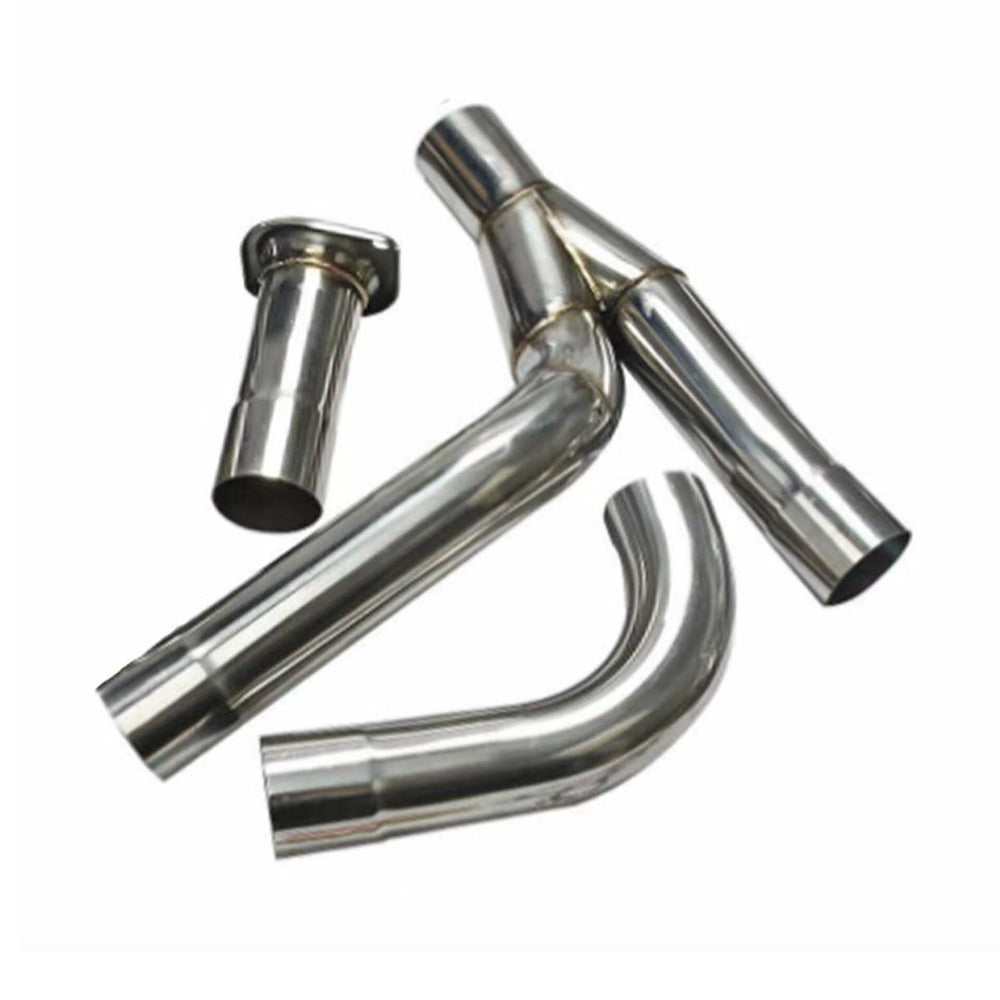 2x Exhaust Header Y-Pipe Suitable For Chevy Silverado Sierra 1999¡§C2006 4.8L 5.3L