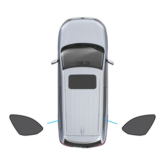compare product 2x Triangular Car Window Sun Shades Suitable For Mazda CX-9 2016-2025 UV Protection
