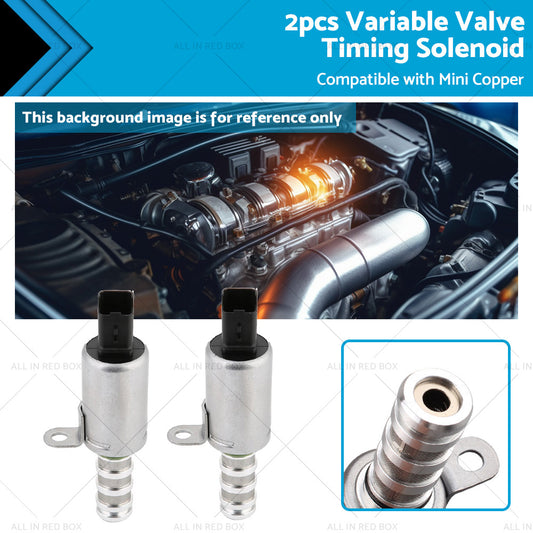 {{ 2x Variable Valve Timing Solenoid Suitable for MINI Cooper Countryman L4 R56 R60 }} - Buy Car Parts Online at {{ Kaka Auto Parts }}.
