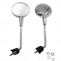 {{ Left  and  Right Rearview Mirror Chrome Suitable For Vespa Primavera 50 125 150 }} - Buy Car Parts Online at {{ Kaka Auto Parts }}.
