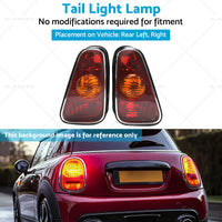 {{ Pair LH+RH Hand Tail Light Lamp Suitable For Mini Cooper Hatch R50 2001-2004 }} - Buy Car Parts Online at {{ Kaka Auto Parts }}.