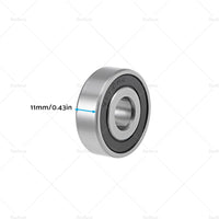 {{ 6202-16-2RS 4pcs Ball Bearings Z2 16x35x11mm Double Sealed Chrome Steel }} - Buy Car Parts Online at {{ Kaka Auto Parts }}.