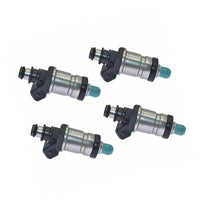Fuel Injector Set 4 Pieces Suitable for Honda Civic Del Sol 1992-1997 - BD2