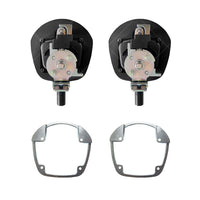 {{ 2pcs Whale Tail Lock or Compression Lock Black w or  Chrome Handle Trailer Ute Toolbox }} - Buy Car Parts Online at {{ Kaka Auto Parts }}.