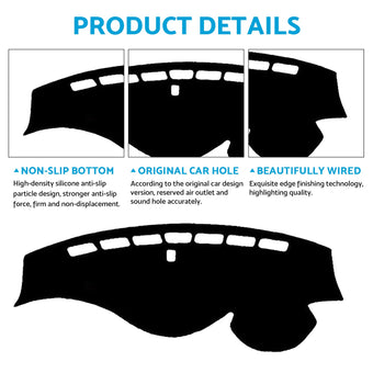 compare product Non-Slip Dash Mat Dashboard Cover Suitable For Honda Odyssey RB 2.4L K24A 2009-2013