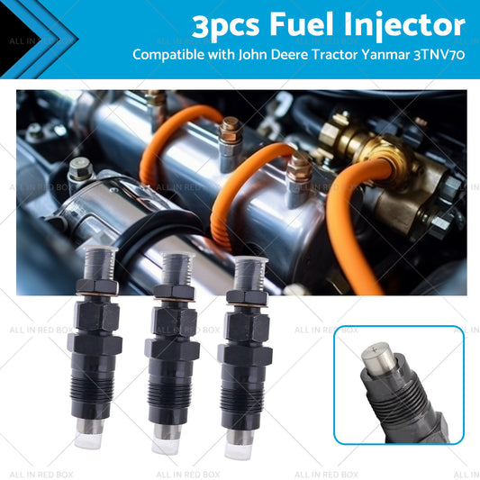 {{ 3x Fuel Injector For John Deere Tractor Yanmar 3TNV70 3TNV88 3YM30 119515-53001 }} - Buy Car Parts Online at {{ Kaka Auto Parts }}.