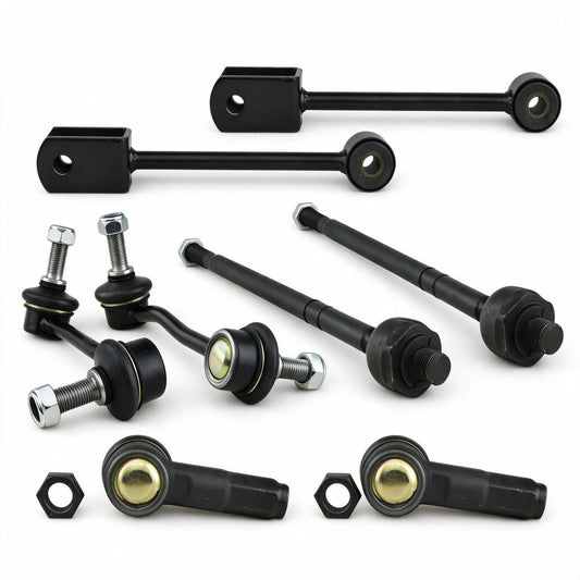 Inner Outer Tie Rod End Sway Bar Link Kit Suitable for Mercedes Sprinter Van