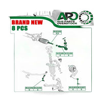 Inner Outer Tie Rod End Sway Bar Link Suitable for Mitsubishi Pajero NM NP - ZT3